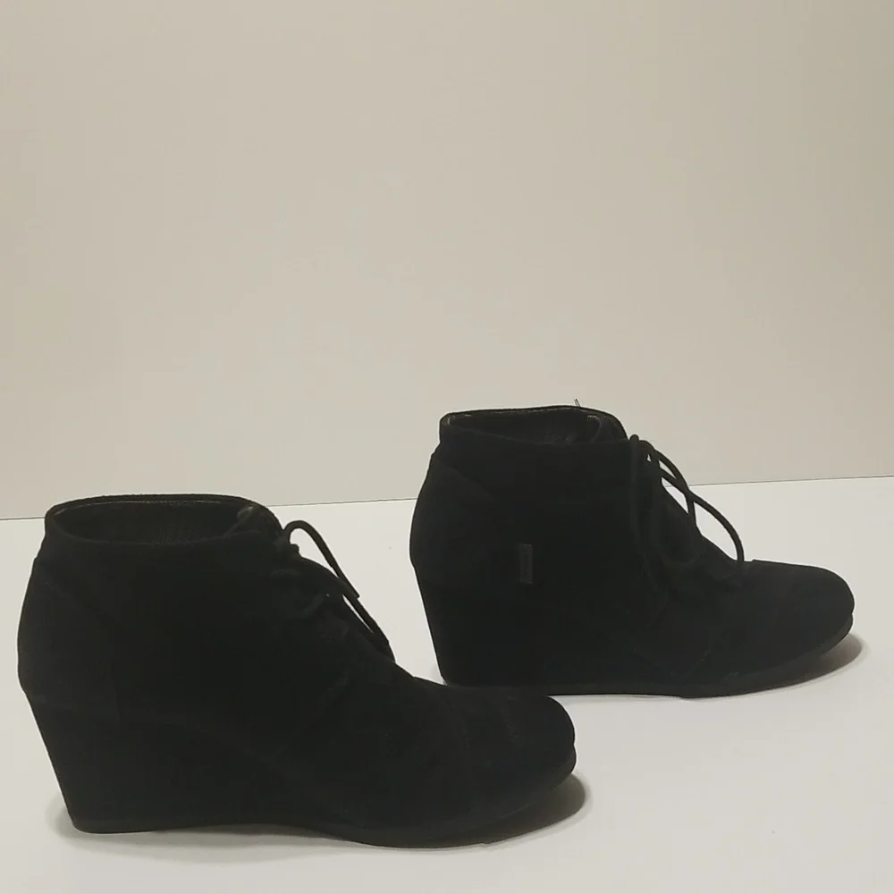 Bongo platform boots size 7.5 black - Picture 2 of 3